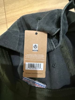 Gorra Patagonia Gris Verde Nueva