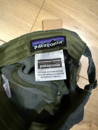 Gorra Patagonia Gris Verde Nueva