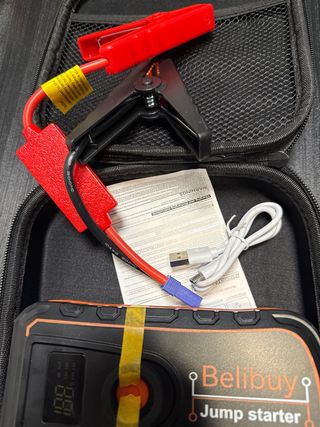 Arrancador Coche 12V Belibuy Gasolina/Diésel