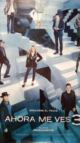 2 Posters Ahora Me Ves 3