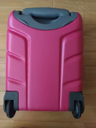 Maleta infantil fucsia