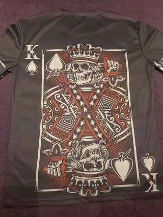 Camiseta King of Spades calavera manga larga
