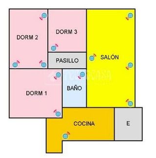 Piso en venta en Juan de la Cierva en Getafe