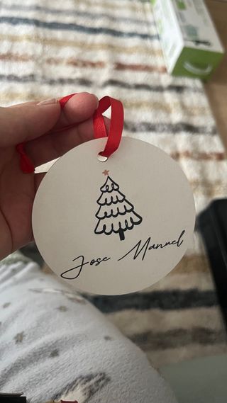 Adornos Navideños Personalizados Madera