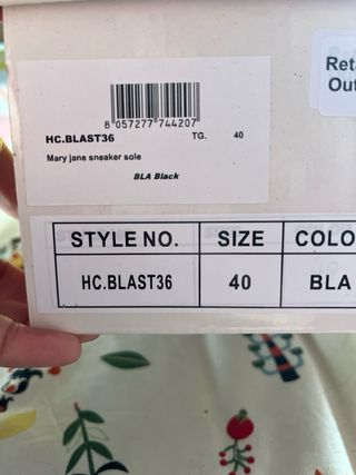 Scarpe Mary Jane Colors of California Nere