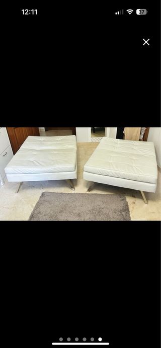 Sillones Blancos Diseño moderno