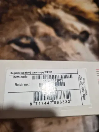 2 Capotas bugaboo Donkey 2 edición waves olas