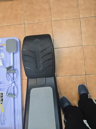 Banco de ejercicios con bandas