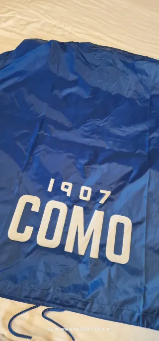 Chaqueta cortavientos oficial equipo fútbol COMO