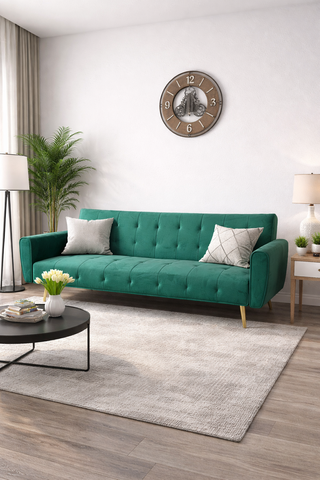 Sofá Cama Verde Gran Oferta