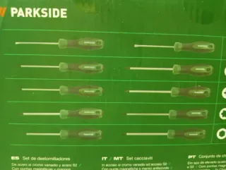 Set 10 Destornilladores PARKSIDE