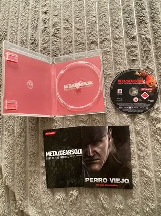 Metal Gear Solid 4 PS3 Konami