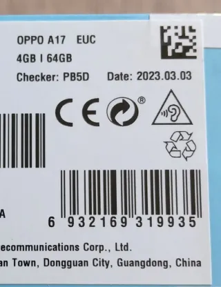 OPPO A17 AZUL MARINO