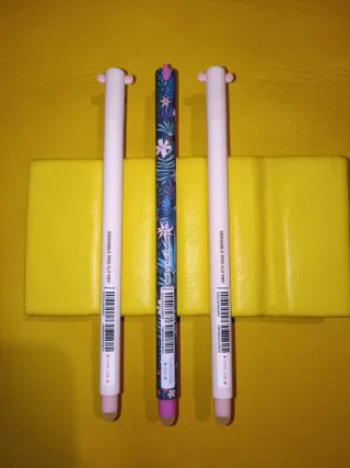 Set 3 Penne Legami Think Pink