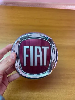 Emblema Fiat Cromato