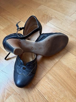 Zapatos tacón negros talla 38