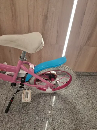 Bicicleta niña 18 rosa y azul