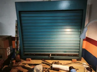 Armario Heco con persiana para herramientas