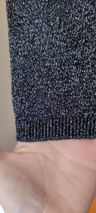 Blusa Brilhante Massimo Dutti T.38 Nova