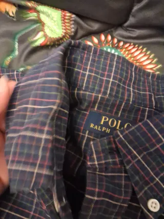 Camisa Polo Ralph Lauren cuadros