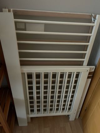 Cuna bebé Ikea blanca
