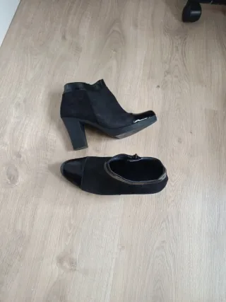 Botines de vestir negros