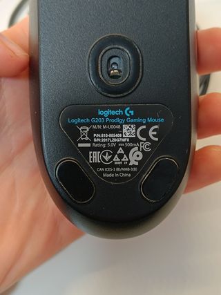 Ratón Logitech G203 Cableado RGB