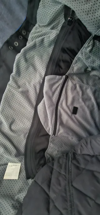 Chaqueta Moto Invierno Negra