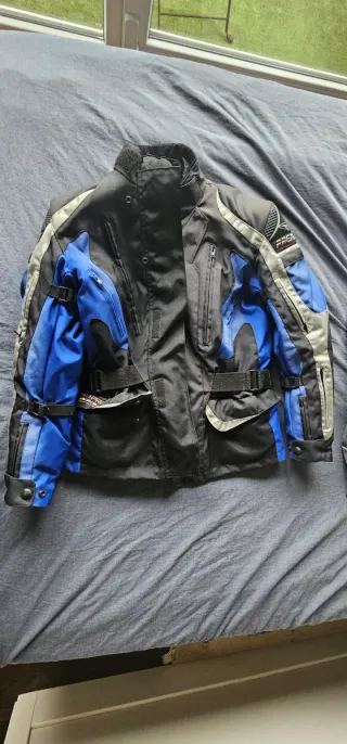 Chaqueta Moto Invierno Negra