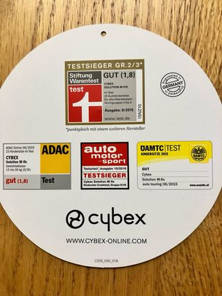 Silla Cybex M-Fix Grupos 2/3