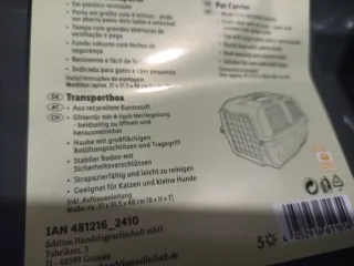 Transportín para perros y gatos