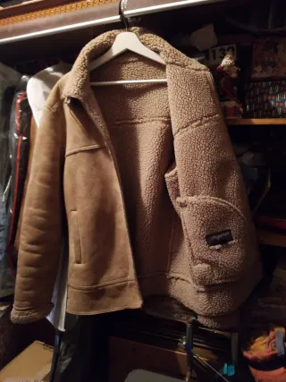 Cazadora Beige/Marrón