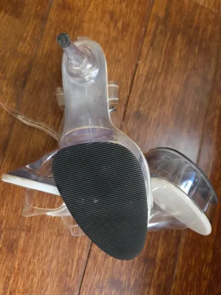 Zapatos Pleaser Plataforma Transparente Tacón - 44