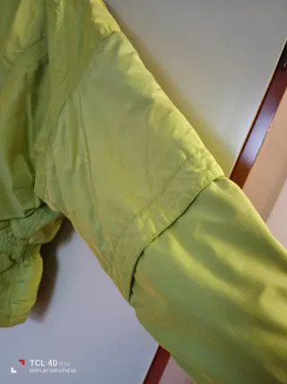 Giacca da sci verde lime