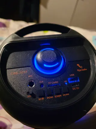 Altavoz Portátil CBS-3032 Bluetooth,casi medio m