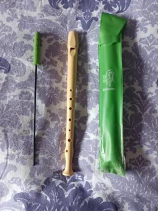 Flauta dulce Hohner Blockflöte beige