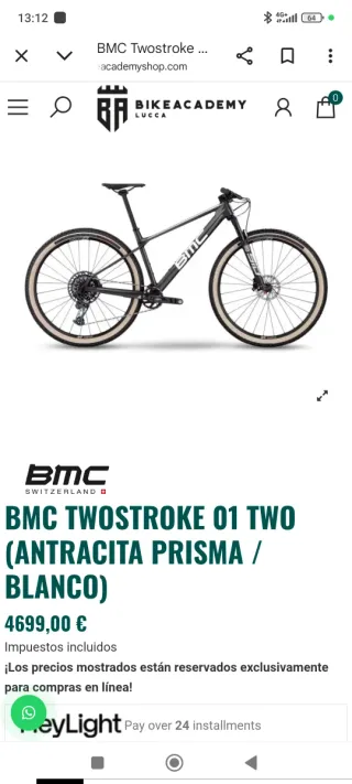 BMC TWOSTROKE TALLA S