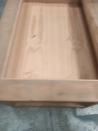 Mesa de centro de pino macizo