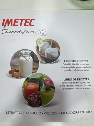 Licuadora IMETEC SuccoVivo PRO 2000