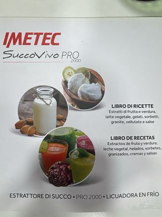 Licuadora IMETEC SuccoVivo PRO 2000