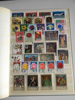 Clasificador con sellos de Rumanía I