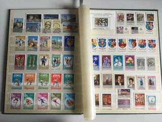 Clasificador con sellos de Rumanía I