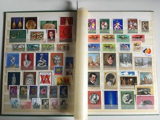 Clasificador con sellos de Rumanía I