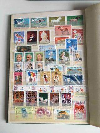 Clasificador con sellos de Rumanía I