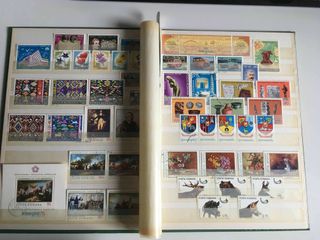 Clasificador con sellos de Rumanía I