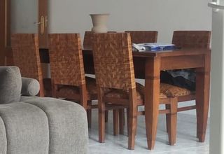 Mesa comedor y 6 sillas