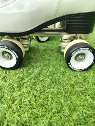 Patines Krf School Blancos talla 37, como nuevos.