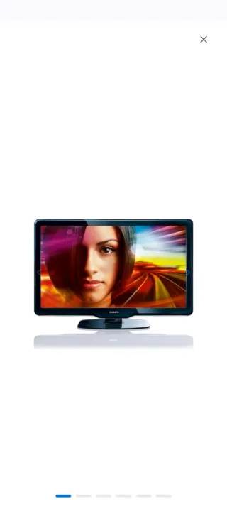 TV LCD Philips 42PFL5405H con mando