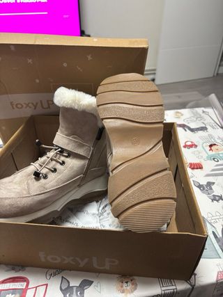 Botas Beige T40 Nuevas