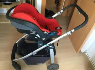 Cochecito Uppababy Cruz con capazo + maxicosi